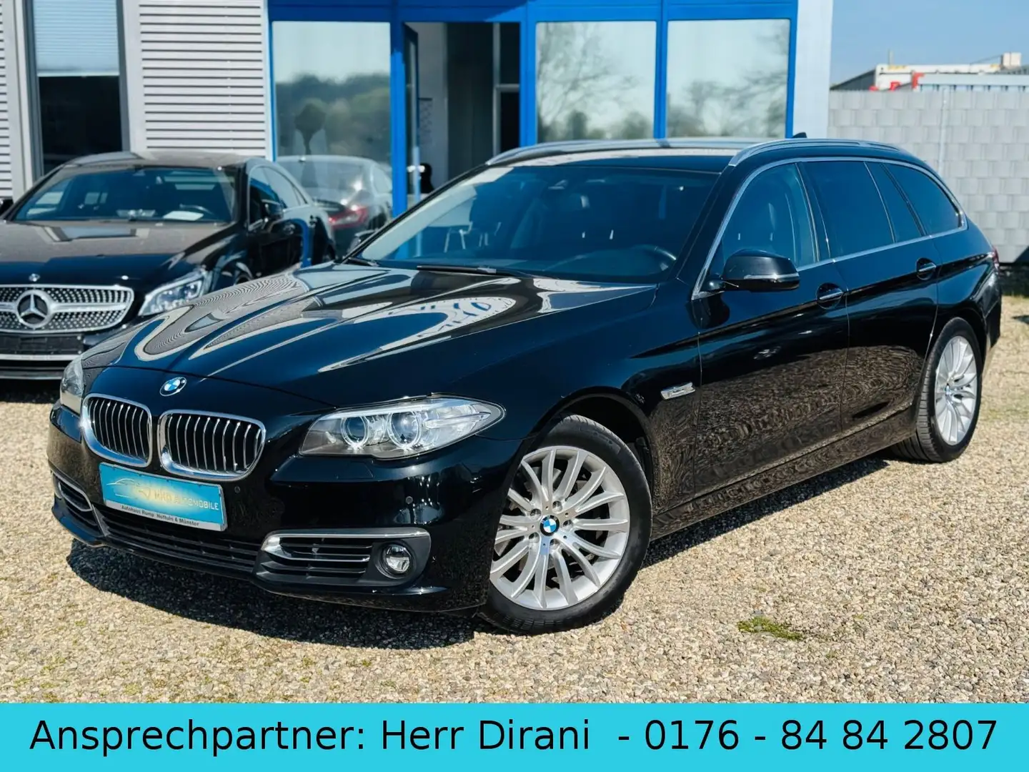 BMW 520 d Touring Luxury Aut. *NaviProf*KeyGO*BiXen Schwarz - 2