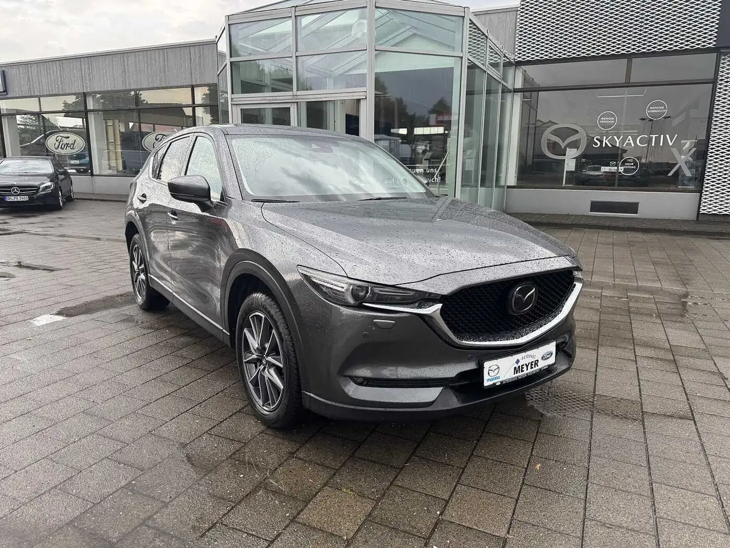 Mazda CX-5 SKYACTIV-G 194 Aut. AWD Sports-Line Grau - 1