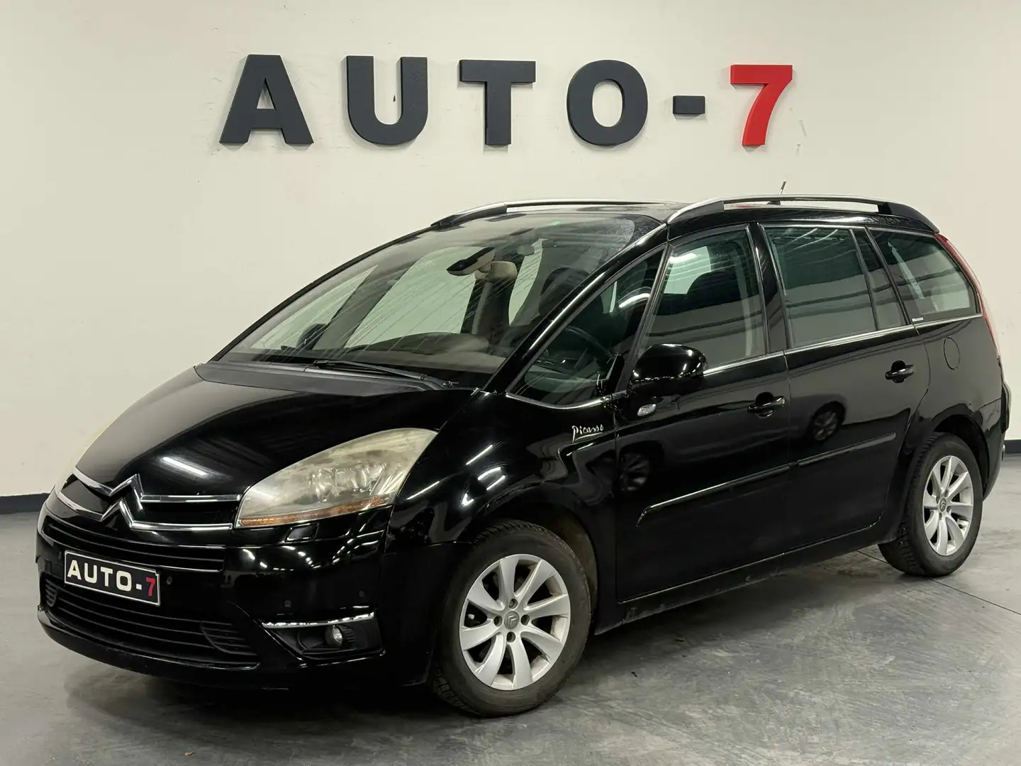 Citroen C4 Picasso 2.0 HDi Automaat Exclusive 7 ZIT 2010! Zwart - 1