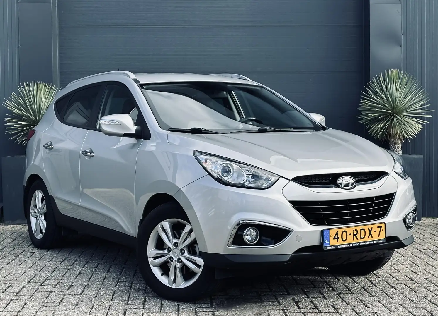 Hyundai iX35 2.0i Dynamic Automaat + lpg NAP AUT LEER + lpg Gris - 1