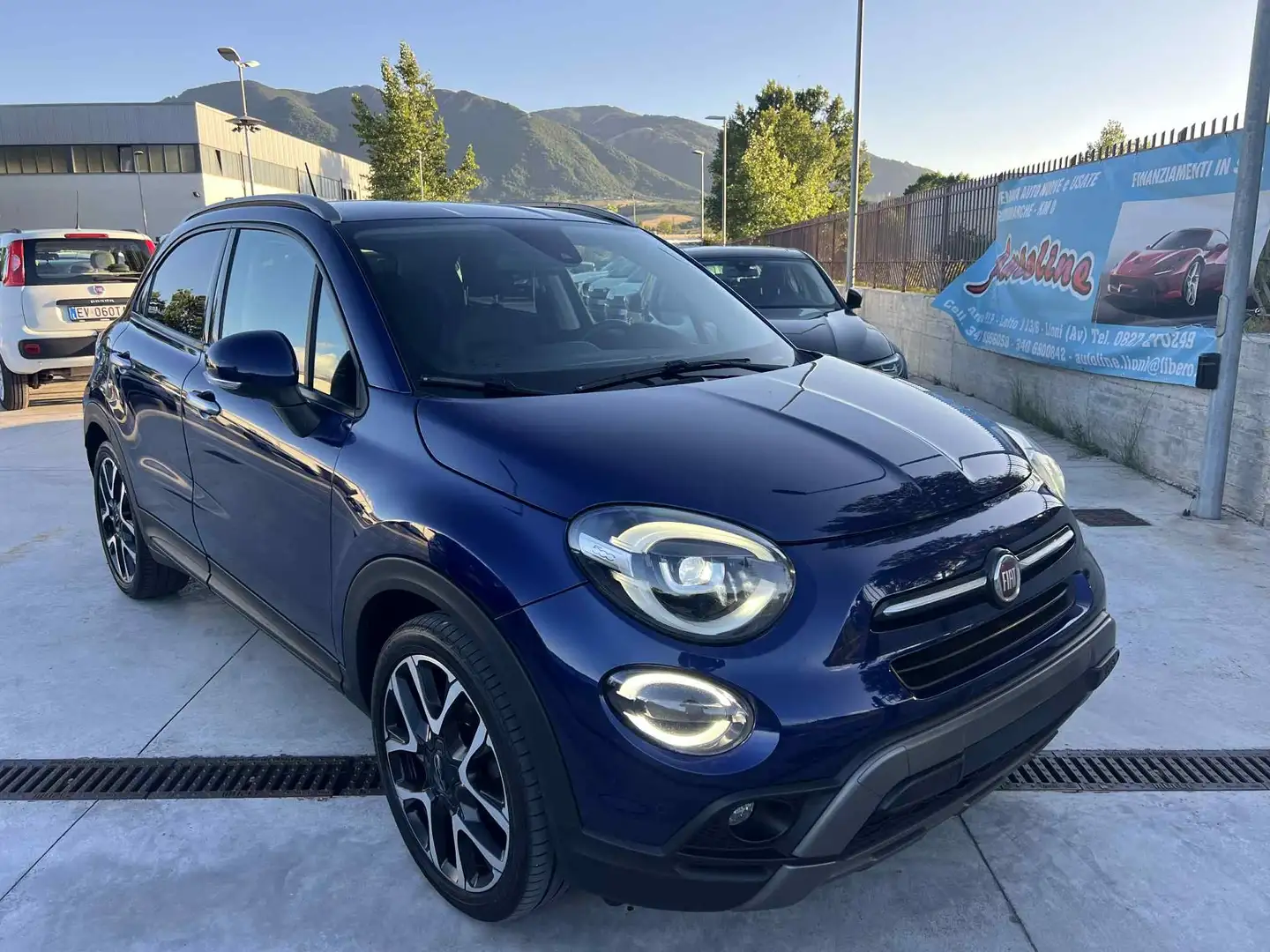 Fiat 500X 500X 1.6 mjt  120Cv CROSS -FULL LED-RETRO-PELLE Blu/Azzurro - 1