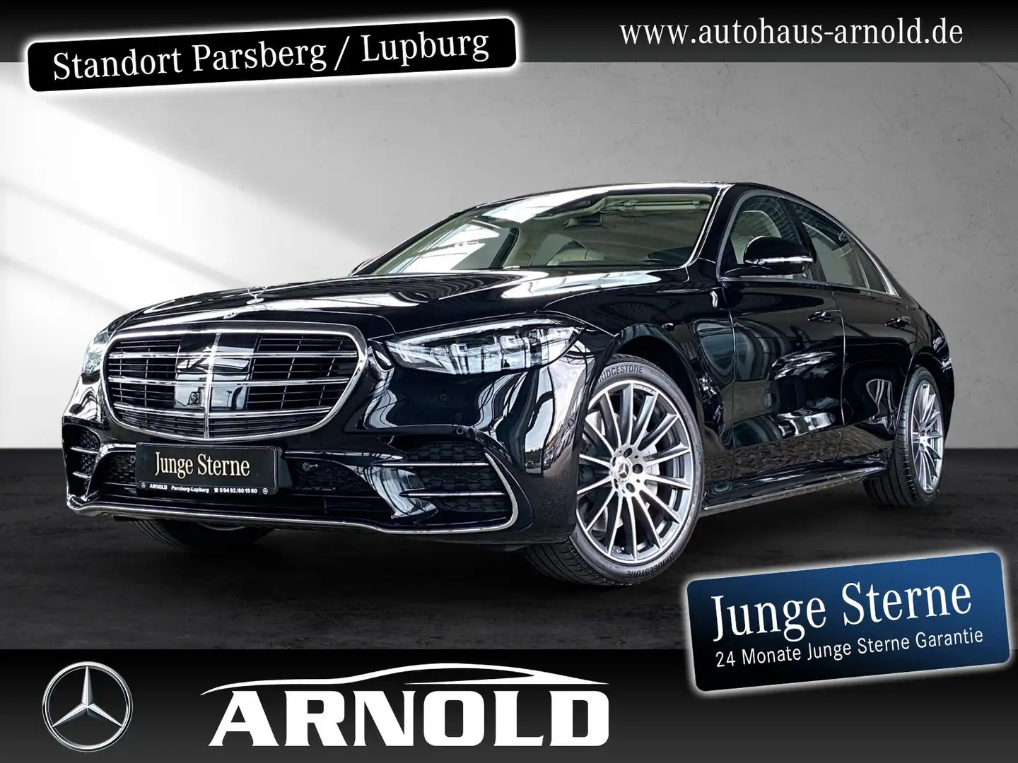 Mercedes-Benz S 580 S 580 4M AMG Line Exklusiv HUD AIRM TV Pano 360° Schwarz - 1