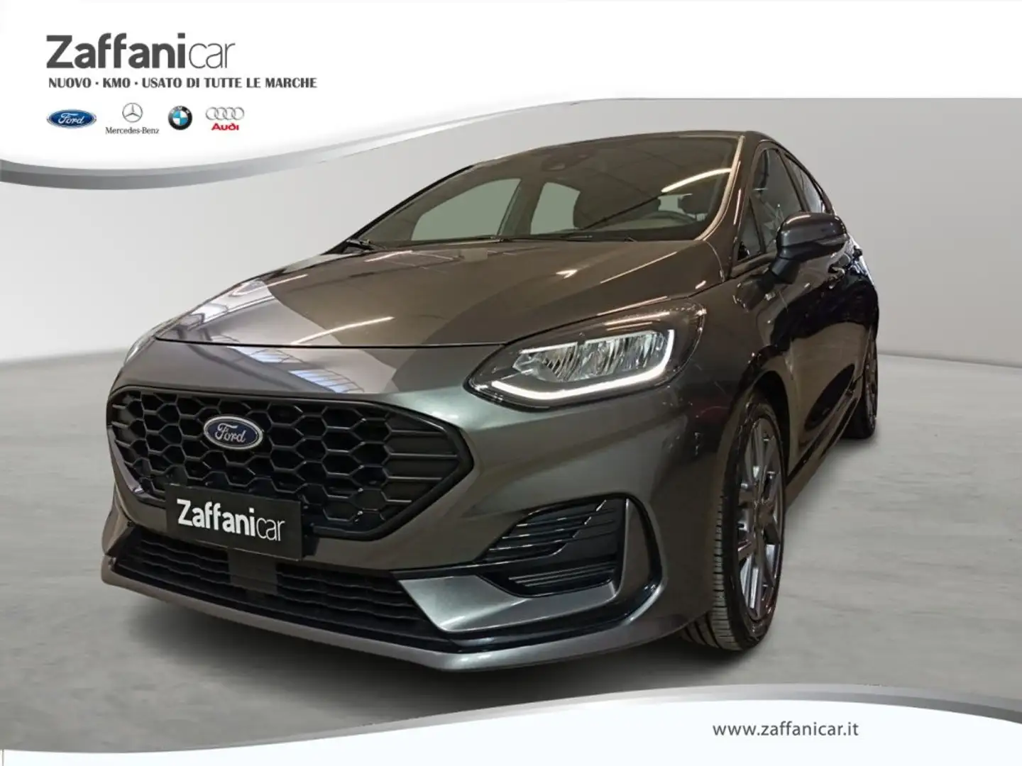 Ford Fiesta 1.0 Ecoboost Hybrid 125 CV 5 porte ST-Line Grau - 1