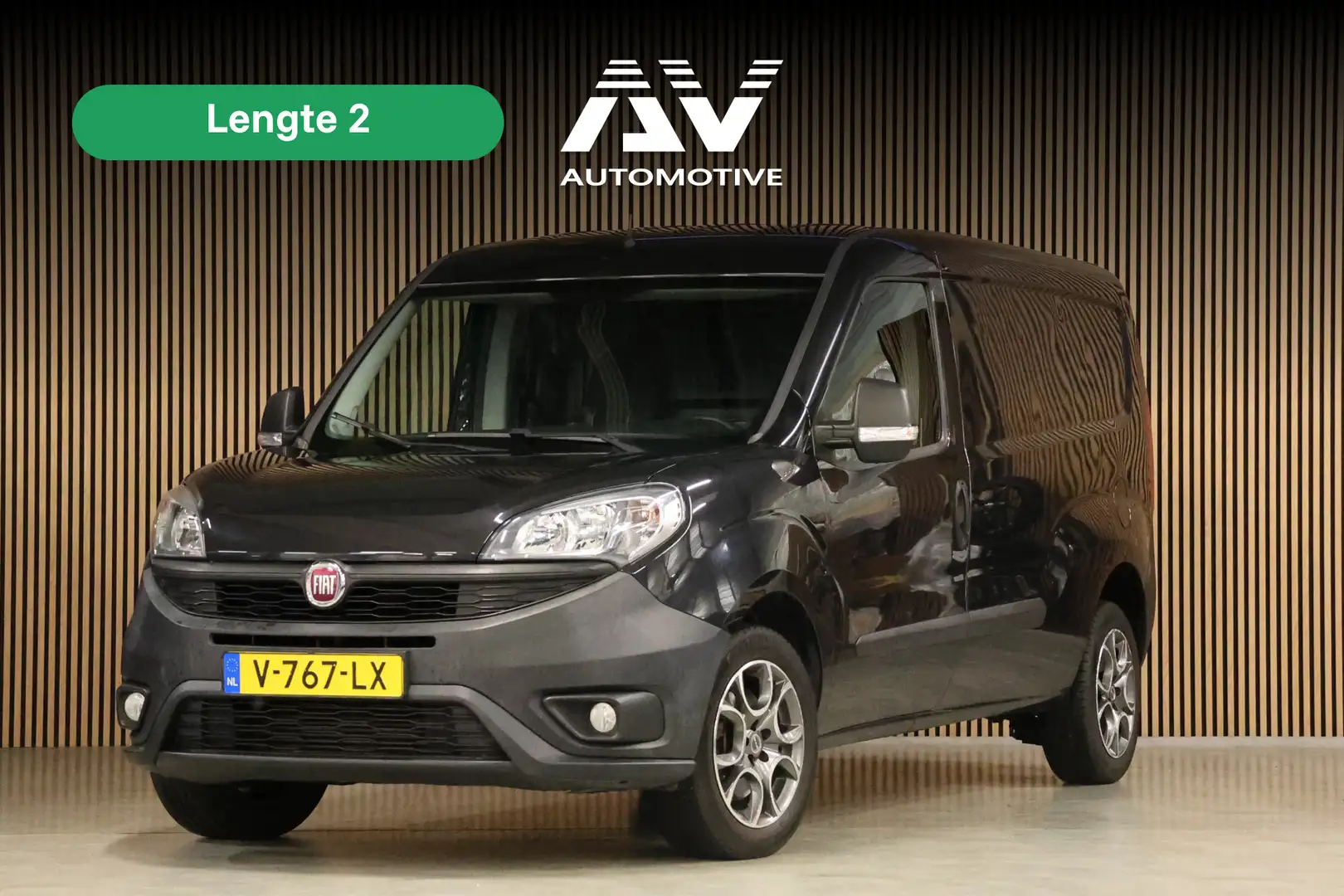 Fiat Doblo Cargo 1.3 MJ L2H1 Maxi | CarPlay | Android Auto | Zwart - 1