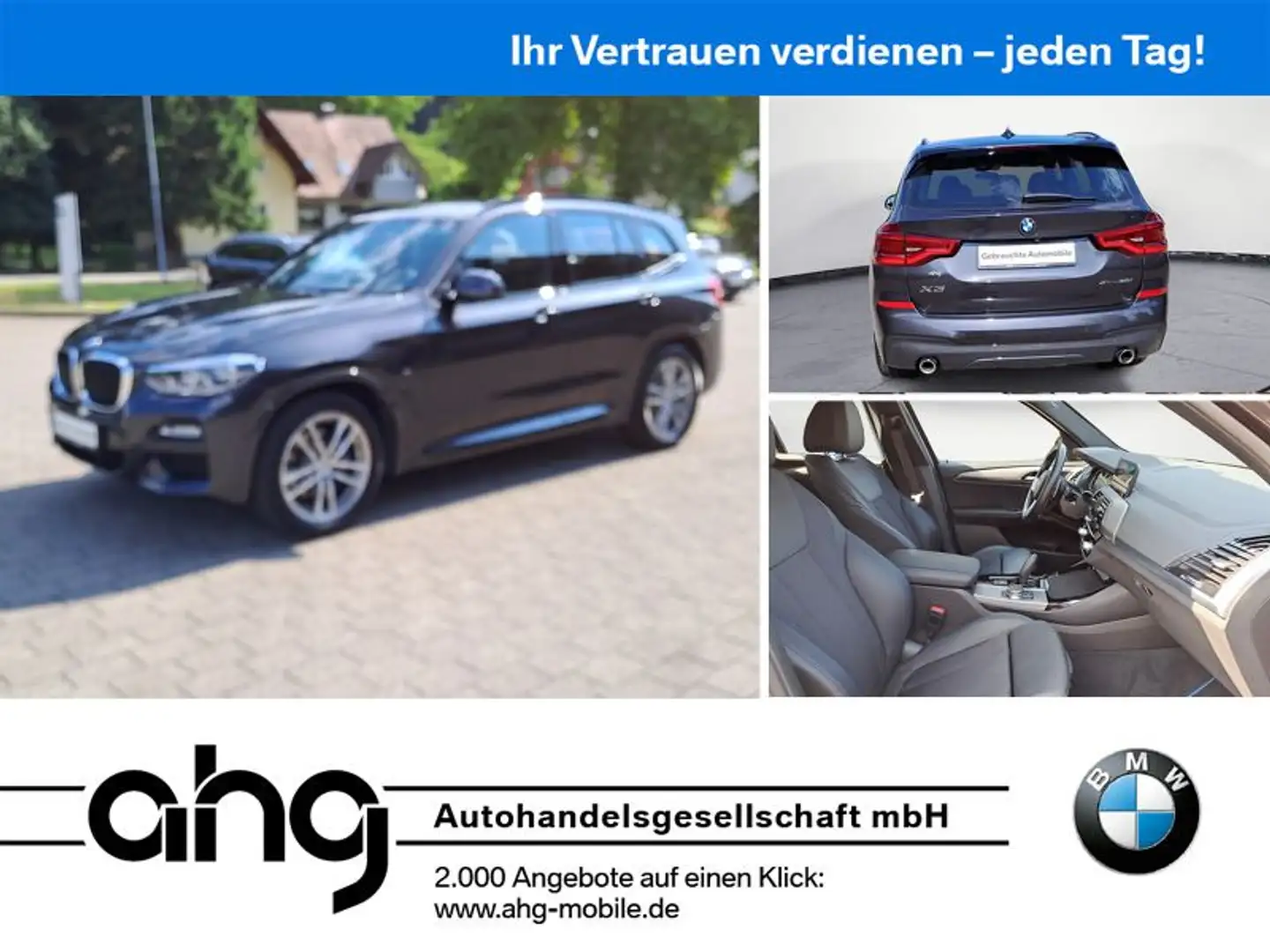 BMW X3 M X3 xDrive30i M SPORT AT Innovationsp. Navi Prof. Grijs - 1