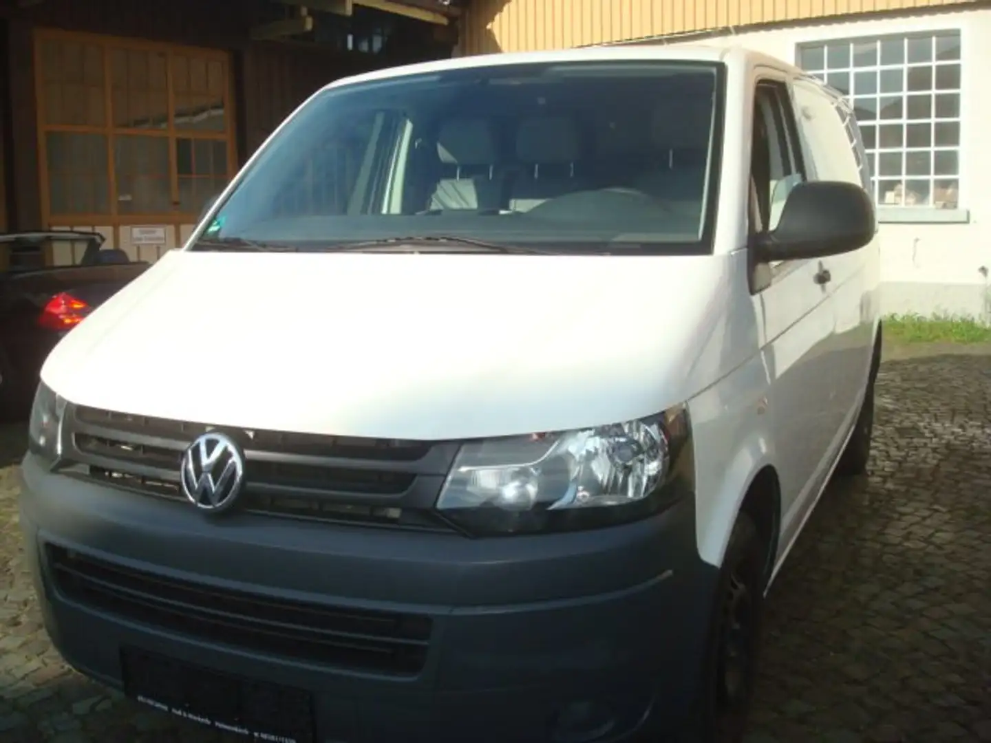 Volkswagen T5 Transporter Kasten Klima Sortimo Ausbau Weiß - 2