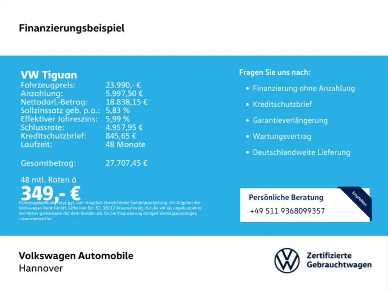 Volkswagen Tiguan 1.5 TSI DSG Elegance Navi AHK LED Kamera, миниатюра 2