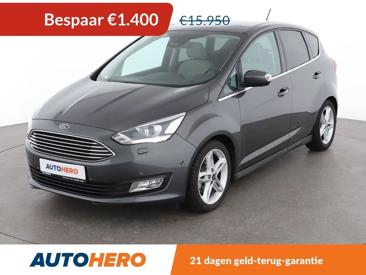 Ford C-Max 1.5 EcoBoost Titanium Сірий - 1