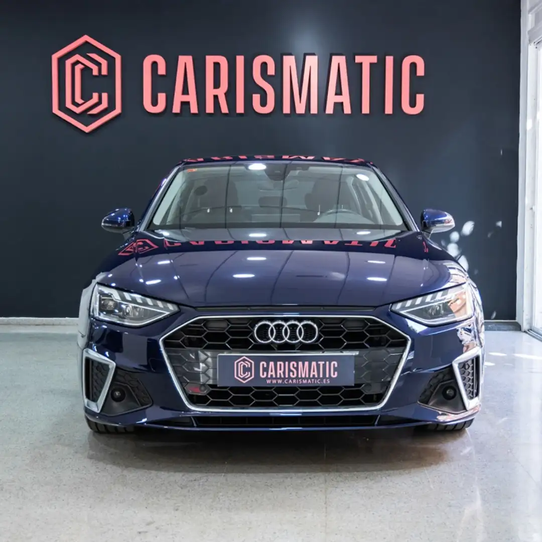 Audi A4 30 TDI S line S tronic 100kW Blau - 2