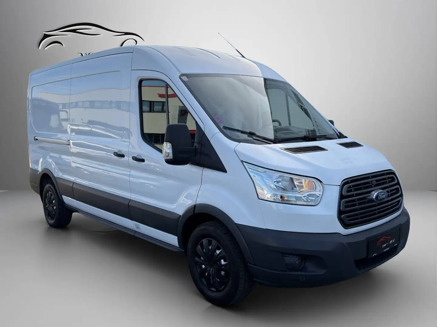 Ford Transit Kasten 2,0 TDCi L3H2 350 Trend *1. Besitz, MwSt., 2x Schiebetür* Weiß - 1