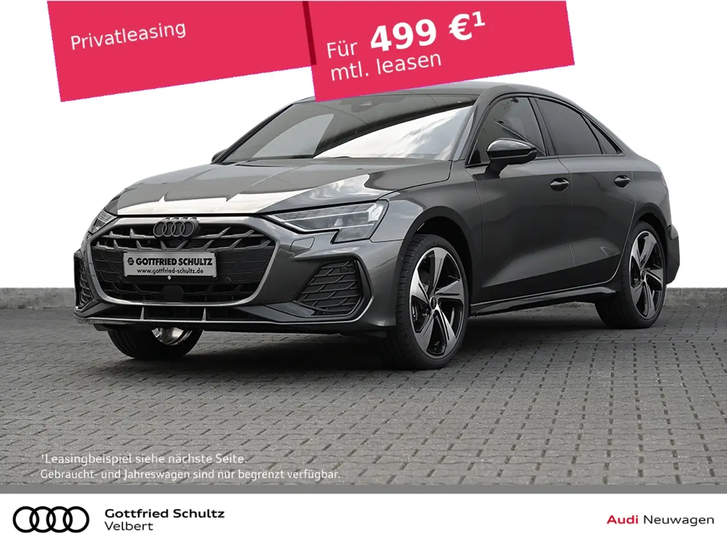 Audi A3 Limo S line TFSI Autom. #flatschneues Modell# Grau - 1