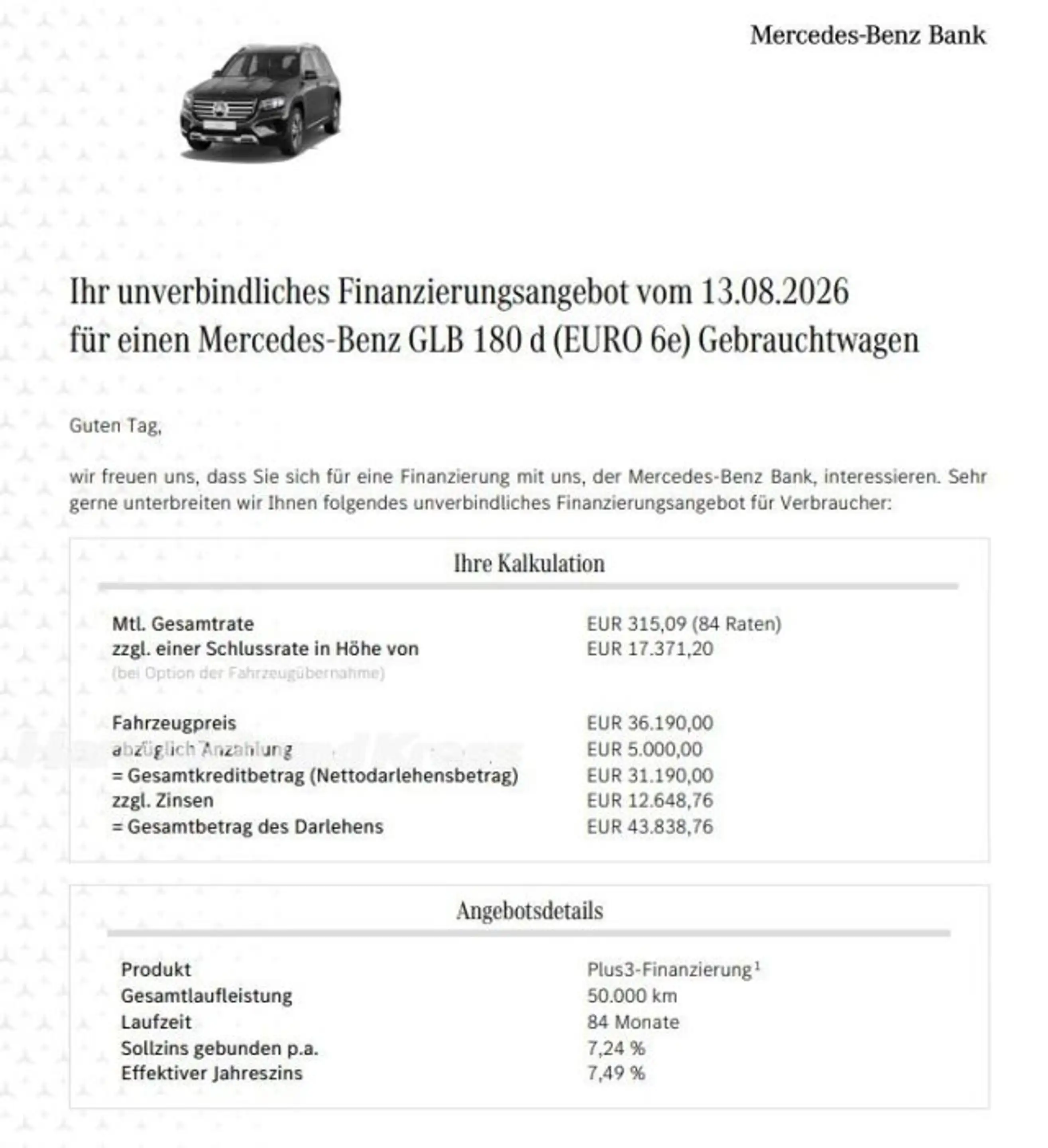 Mercedes-Benz GLB 180 GLB 180 d Progressive Line Advanced+7-Sitze+EasyPack+LED+Kamera+ — photo 2