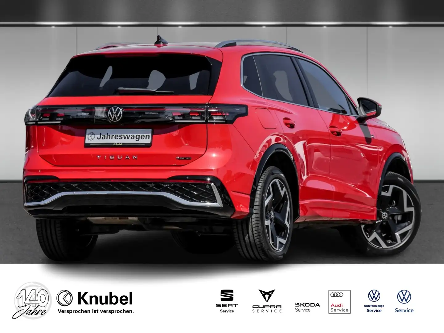 Volkswagen Tiguan R-Line 2.0 TDI DSG 4M AHK/AreaView/DCC Rot - 2