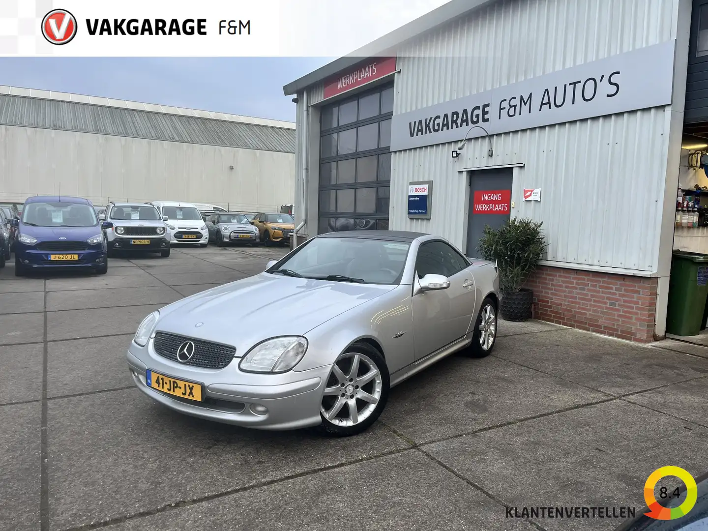 Mercedes-Benz SLK 200 K. Grijs - 1