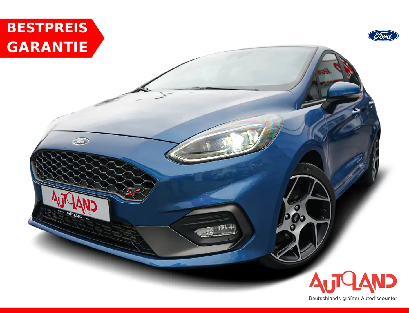 Ford Fiesta 1.5 EcoBoost ST LED Sitzheizung Spurhalte Bleu - 1