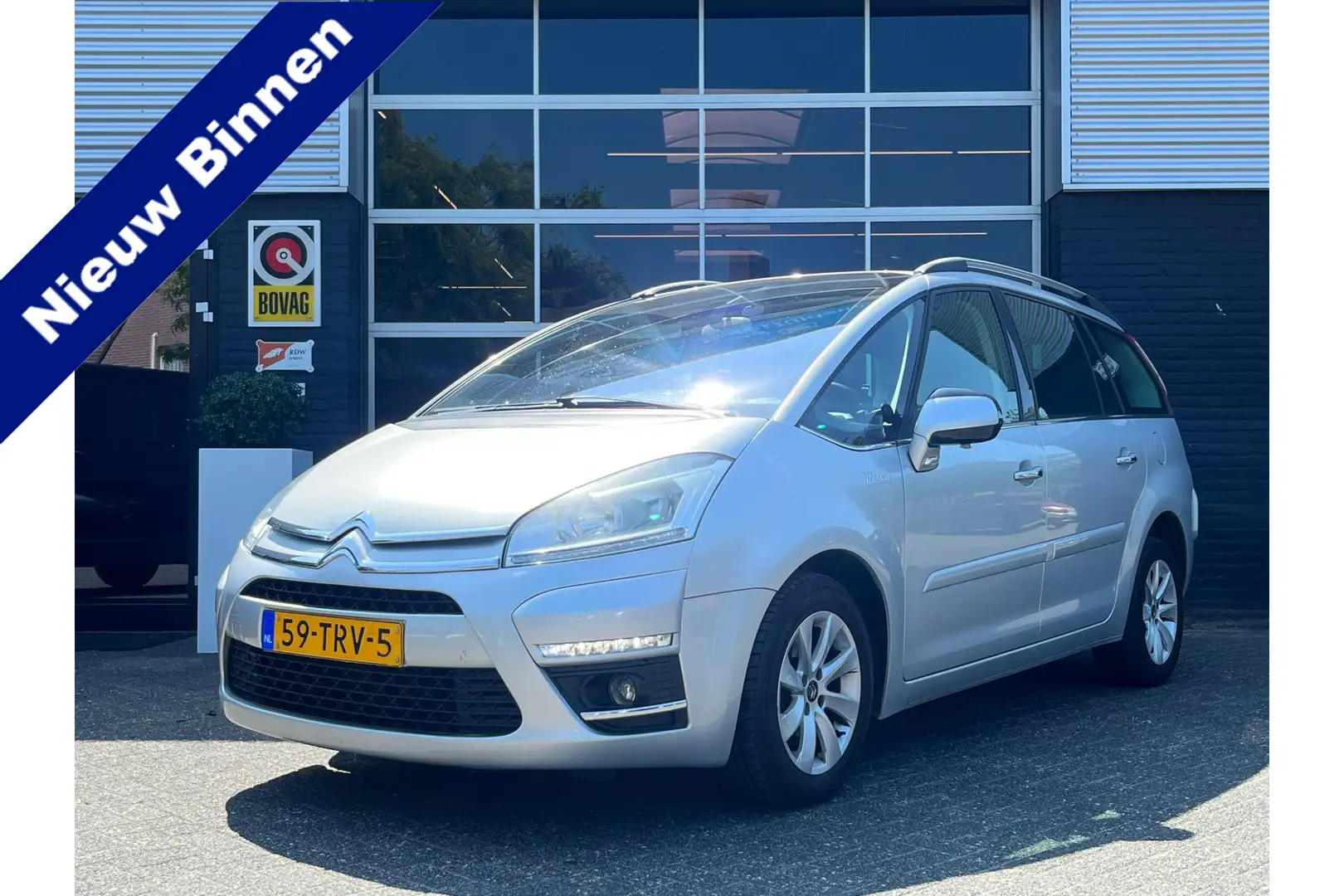 Citroen Grand C4 Picasso 1.6 THP Selection EGS 7P, Automaat, Bluetooth, Cru Gris - 1