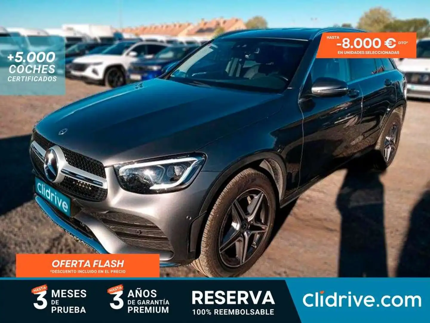 Mercedes-Benz GLC 300 e 4MATIC Gris - 1