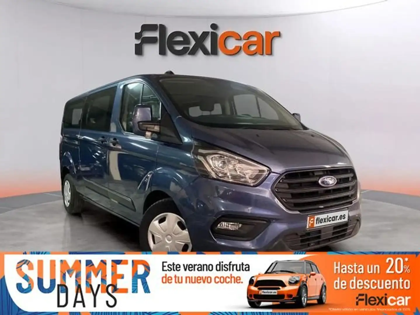 Ford Transit Custom +++KOMBI+FT+320+L2+TREND+2.0+ECOBULE+96KW Azul - 1