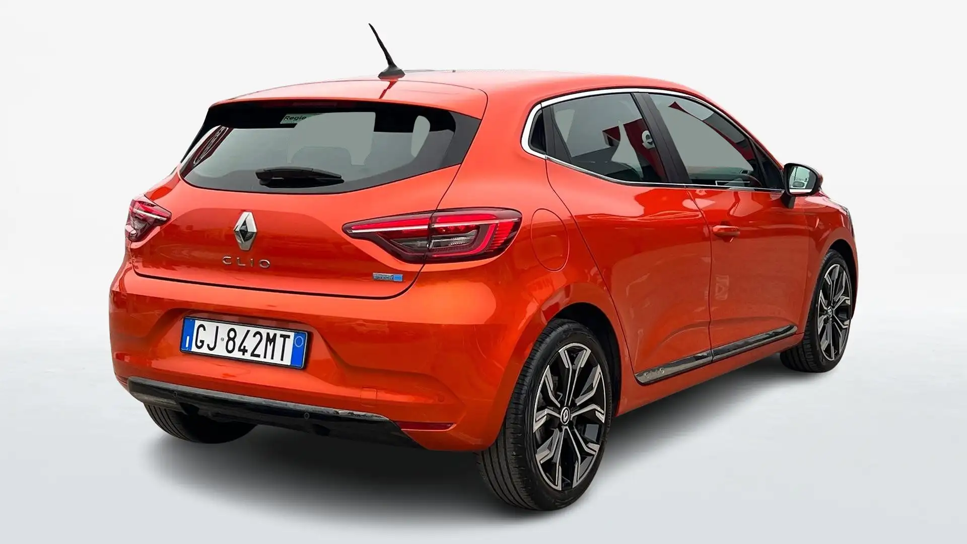 Renault Clio 5 Porte 1.6 E-TECH Hybrid 140cv Intens Auto 1.6 E Arancione - 2