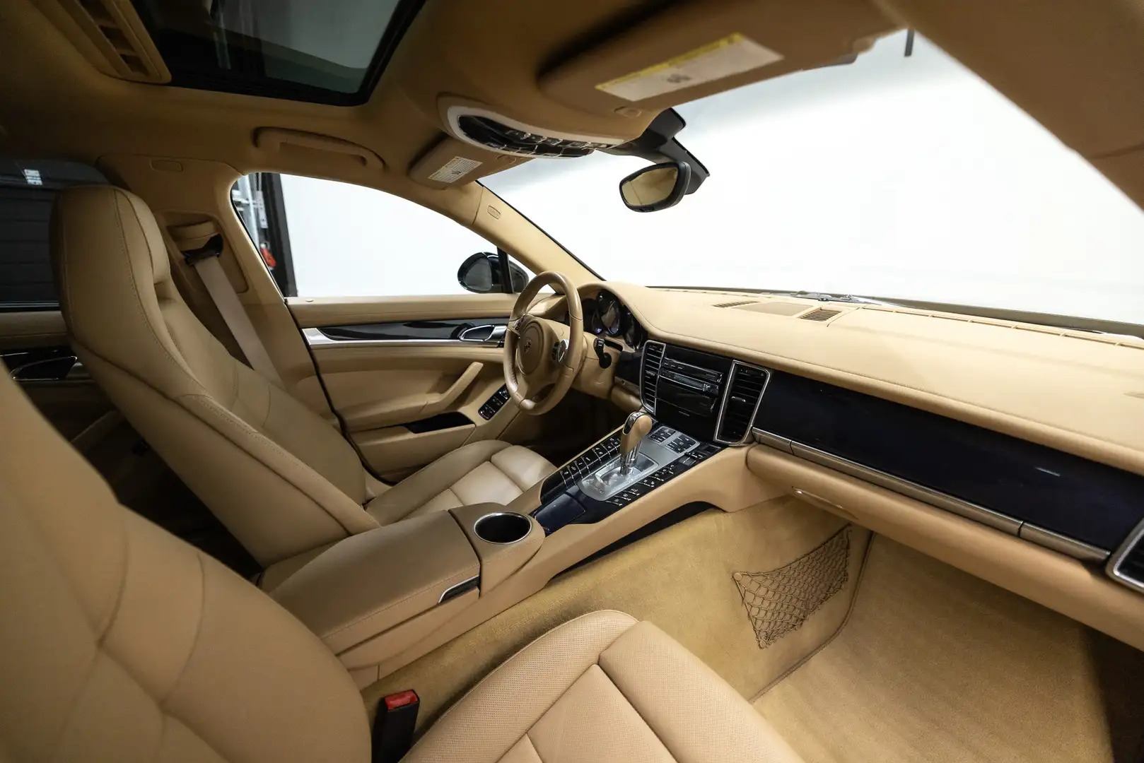 Porsche Panamera 4.8 S Btw auto, Fiscale waarde € 14.000,- (€ 49.54 Zwart - 2