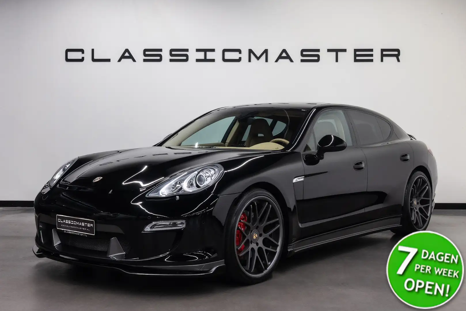 Porsche Panamera 4.8 S Btw auto, Fiscale waarde € 14.000,- (€ 49.54 Zwart - 1