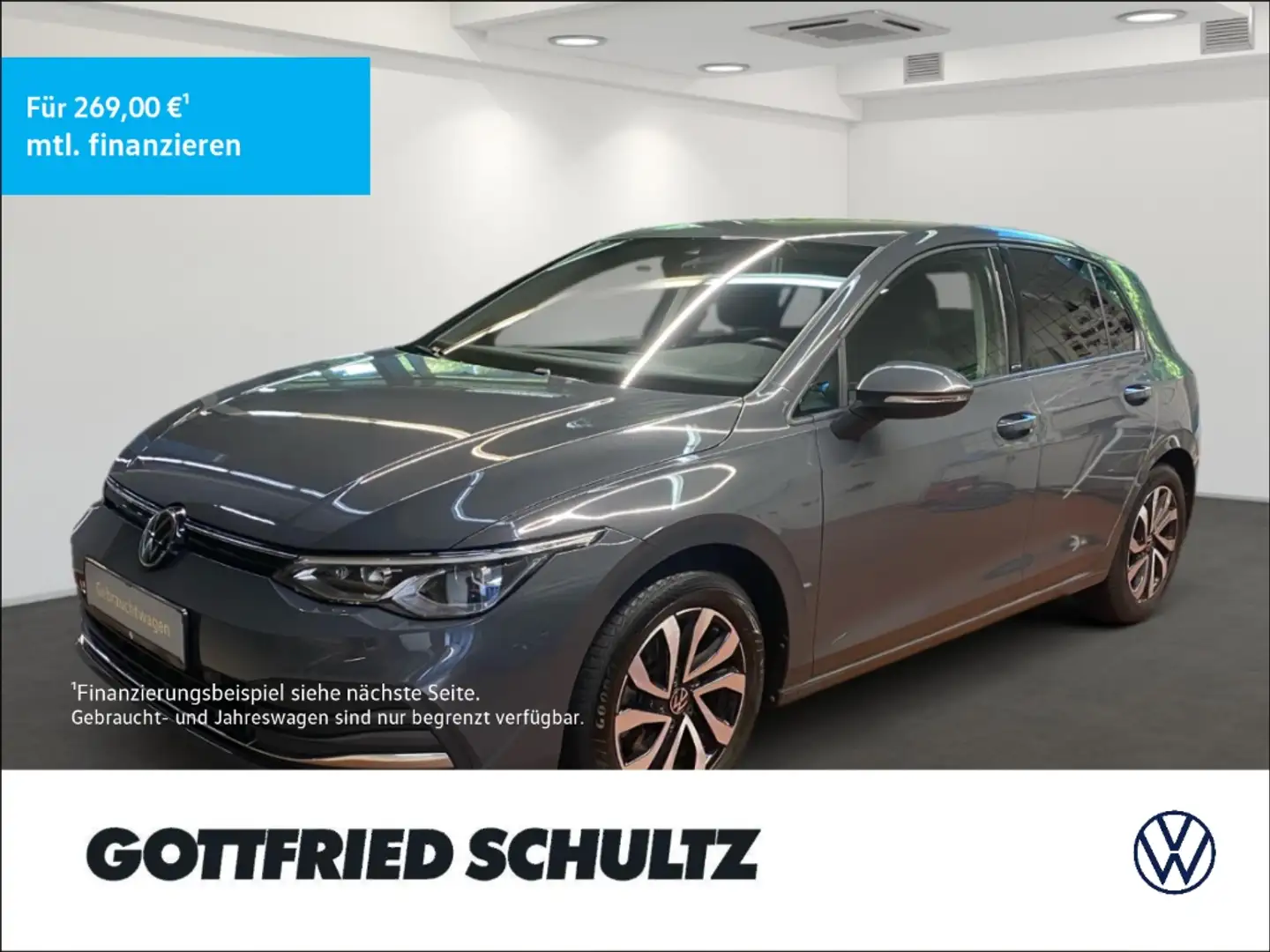 Volkswagen Golf 2.0 TDI DSG Life Anhängekupplung Navigation Grau - 1
