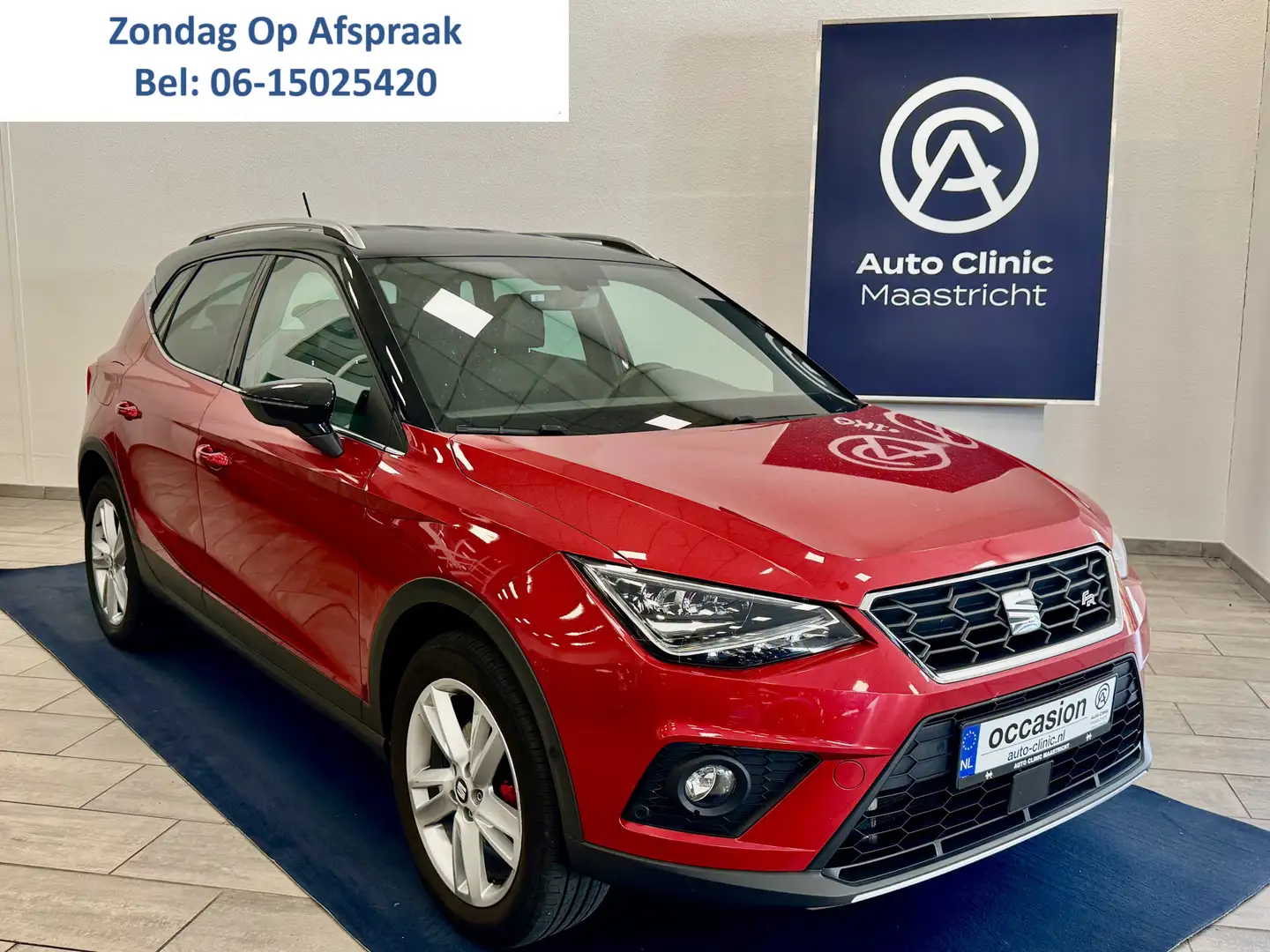 SEAT Arona 1.0 TSI FR BEATS-EDITION | 12 MDN GARANTIE | FULL Rood - 1