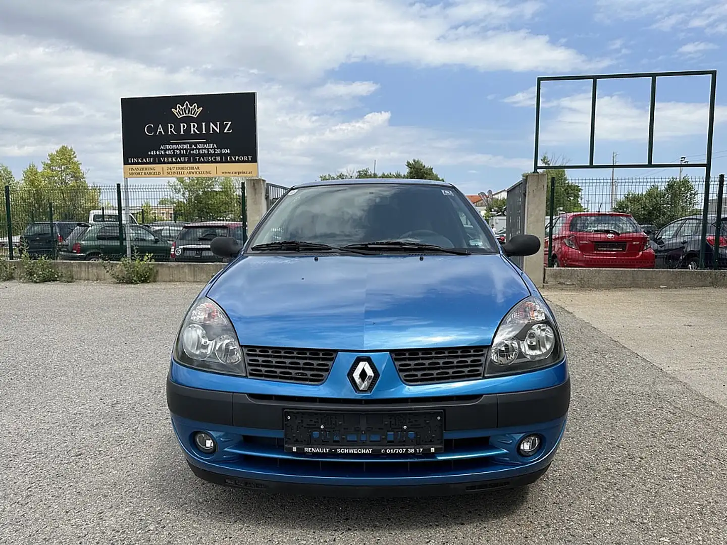 Renault Clio Authentique 1,2 Blau - 2