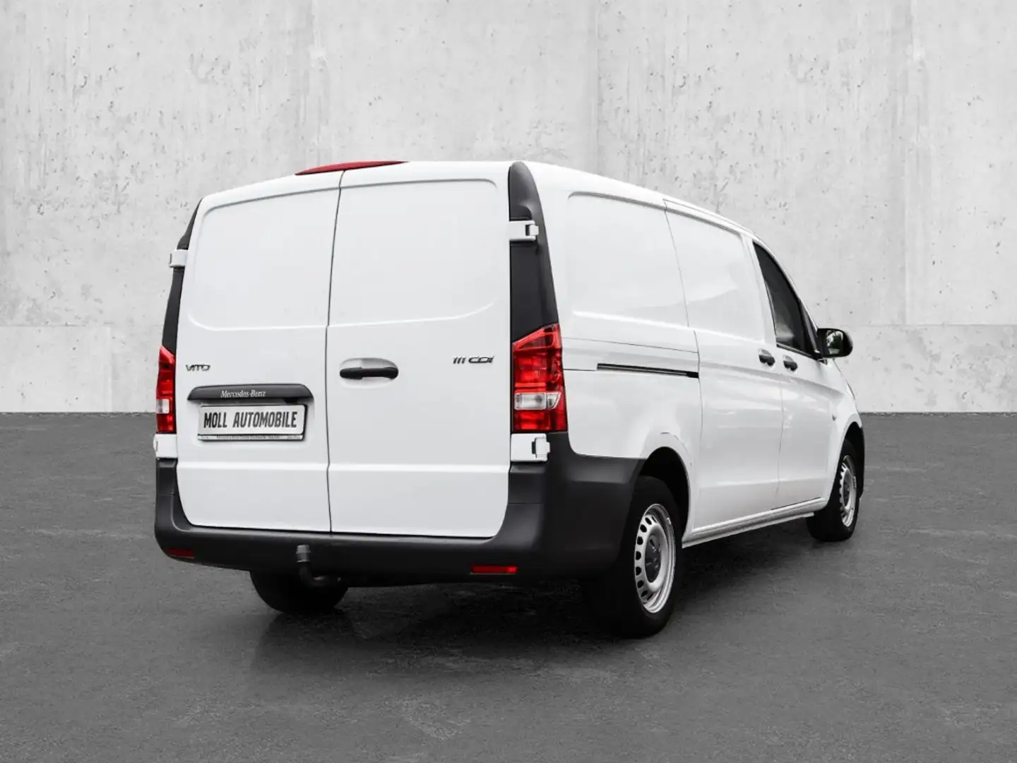Mercedes-Benz Vito Kasten 109 CDI FWD lang BlueTEC AHK Rückfahrk Blanc - 2