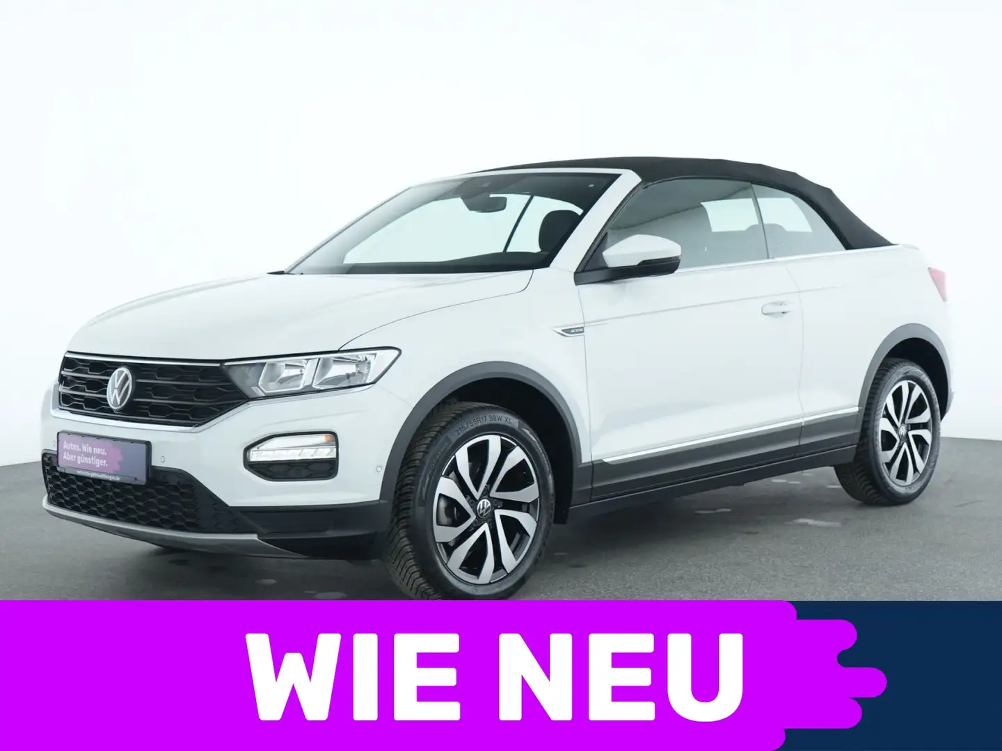Volkswagen T-Roc Cabriolet ACC|Fahrassistenz-Paket|Navi Wit - 1