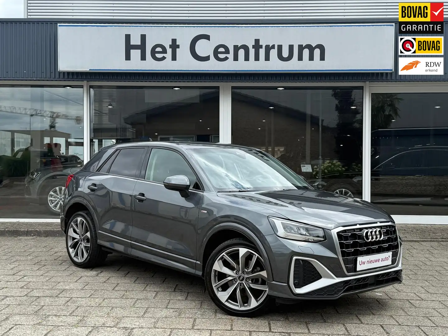 Audi Q2 35 TFSI 1.5 TFSI Automaat/S-tronic S-line - Keyles Grijs - 1