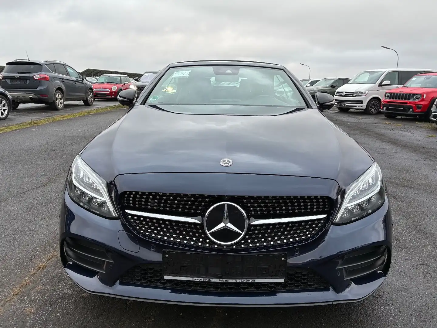 Mercedes-Benz C 200 Cabrio C 200 AMG 360* LED Navi Night 19` Blau - 2