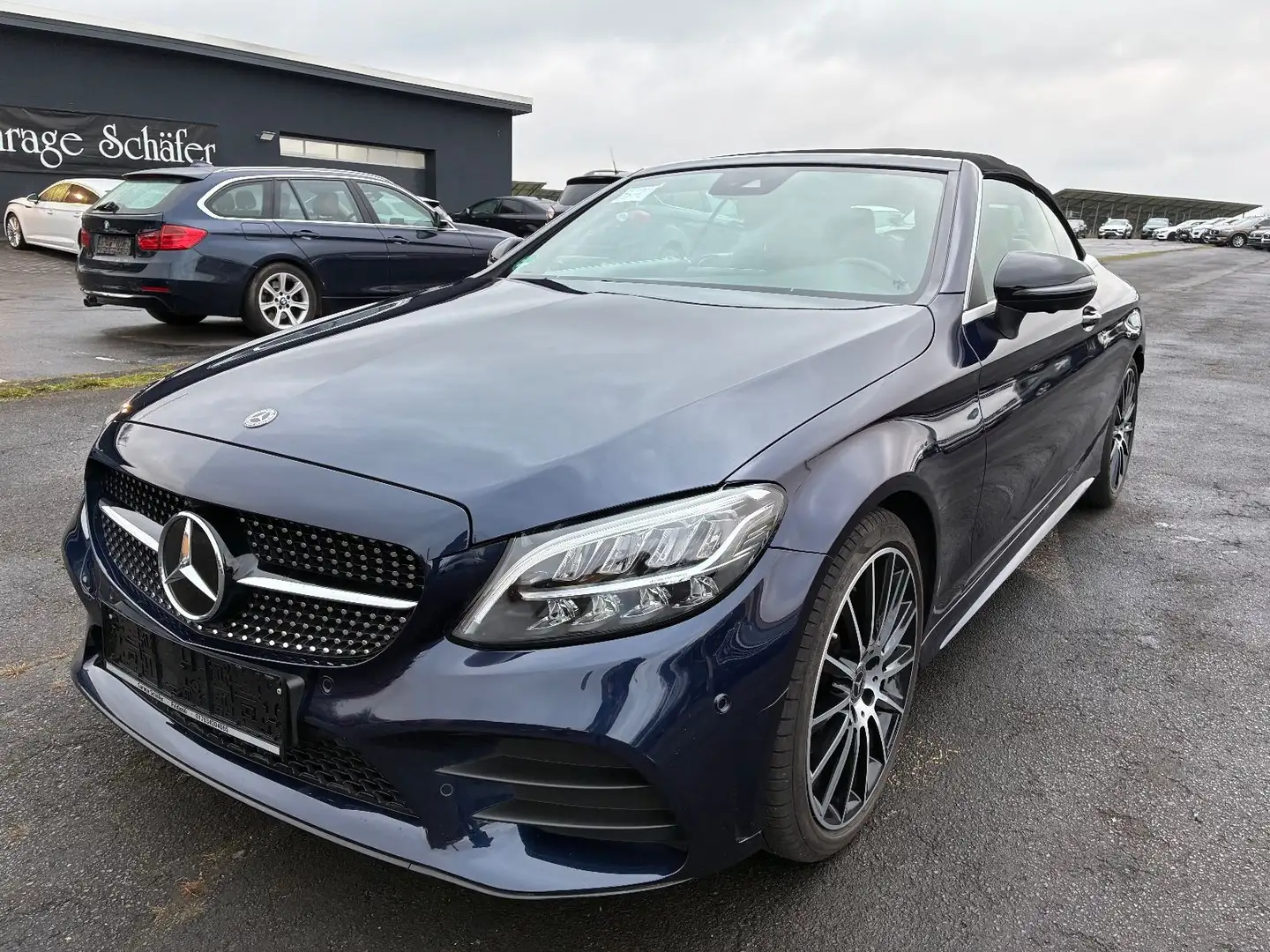Mercedes-Benz C 200 Cabrio C 200 AMG 360* LED Navi Night 19` Blau - 1