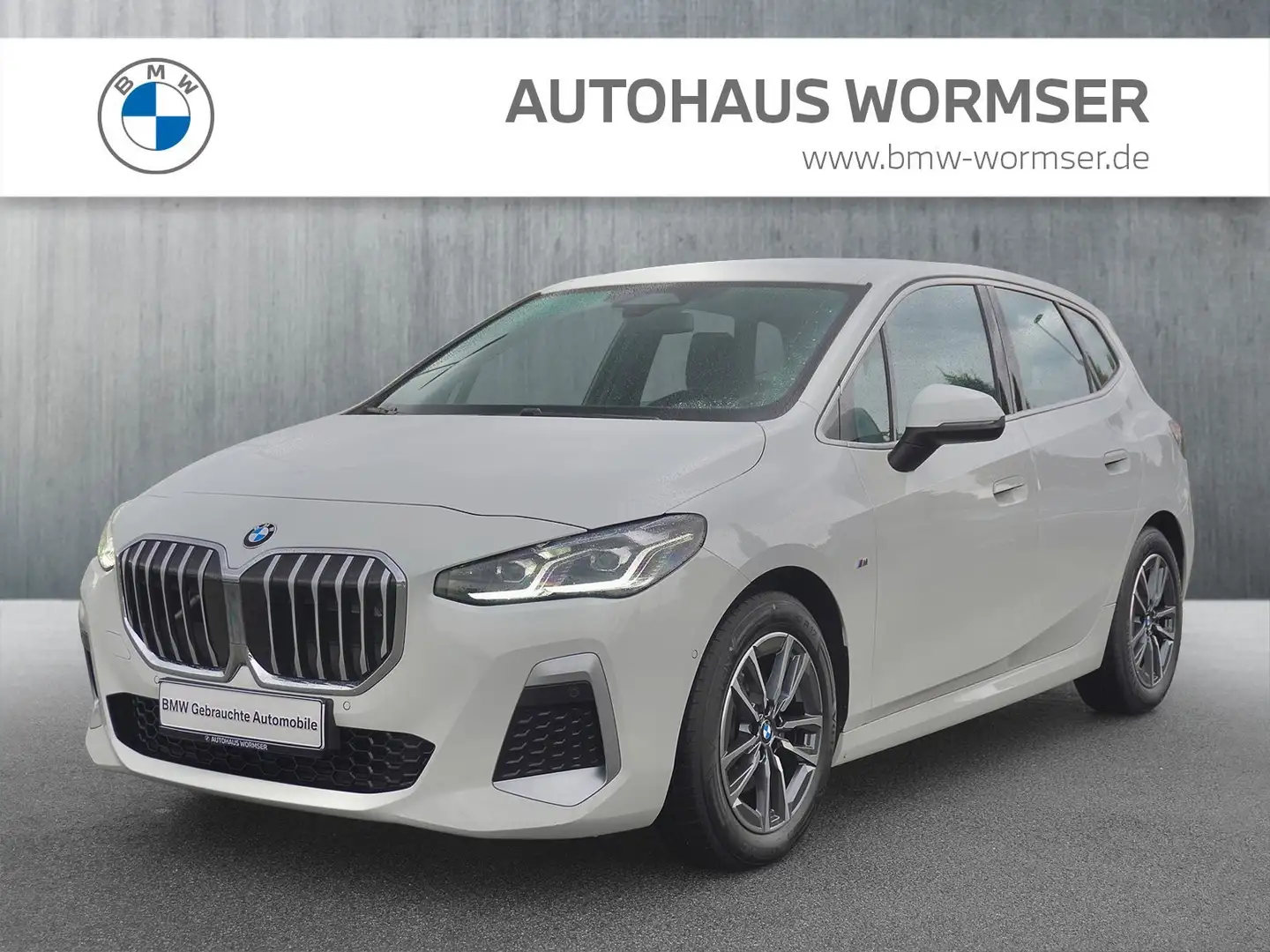 BMW 218 d Active Tourer M Sportpaket DAB LED Shz Weiß - 1