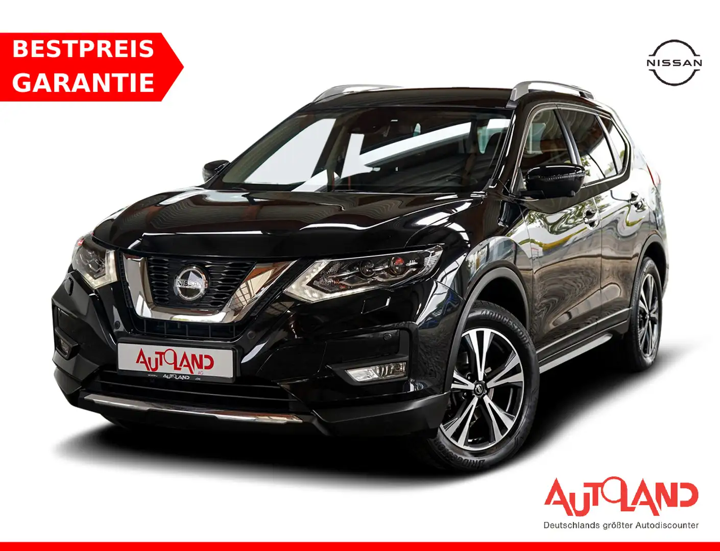 Nissan X-Trail 1.3 N-Connecta LED Navi AHK 360° Keyless Schwarz - 1