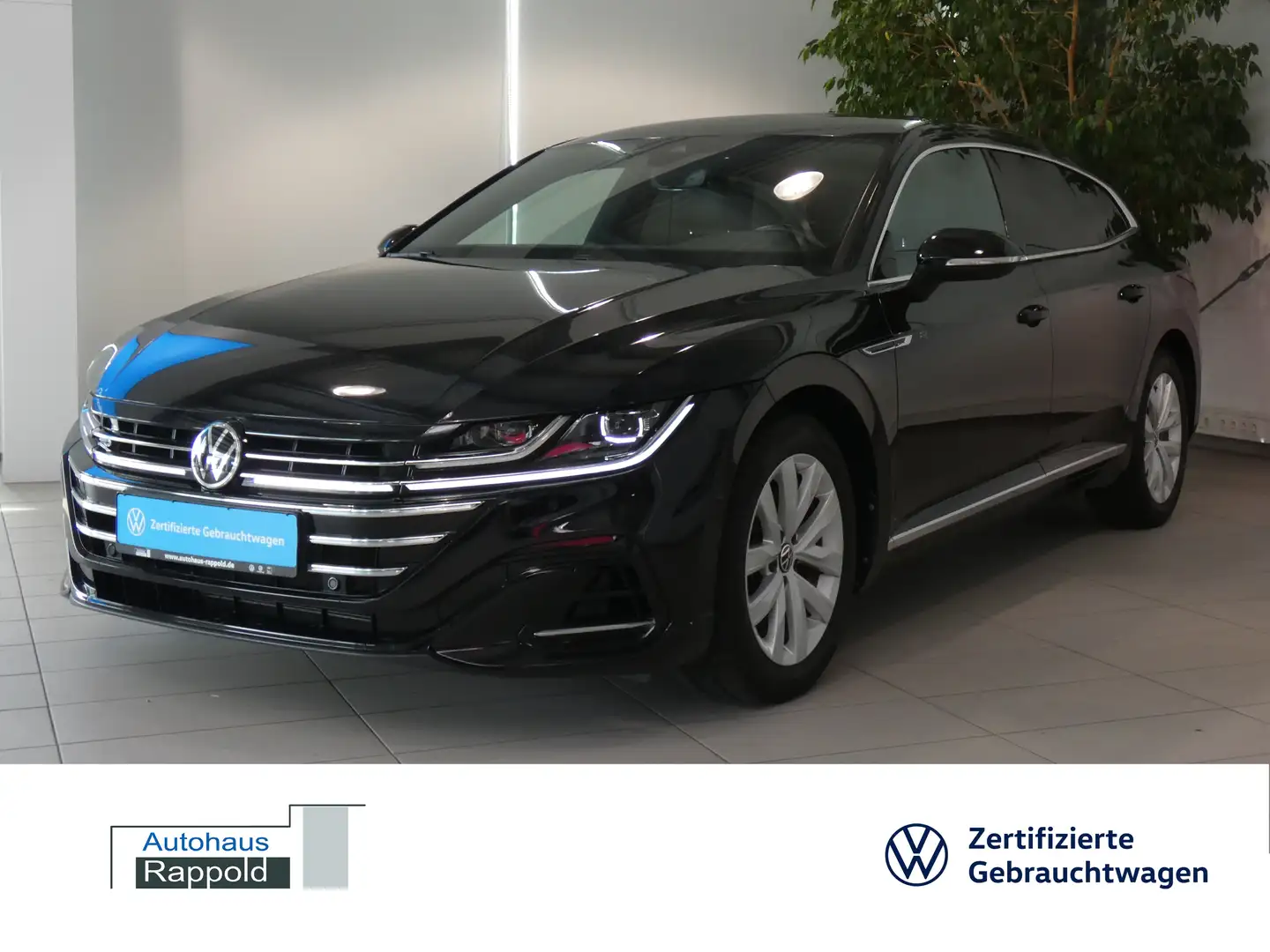 Volkswagen Arteon Shooting Brake 2.0 TDI R-Line KAM NAV AHK Schwarz - 1