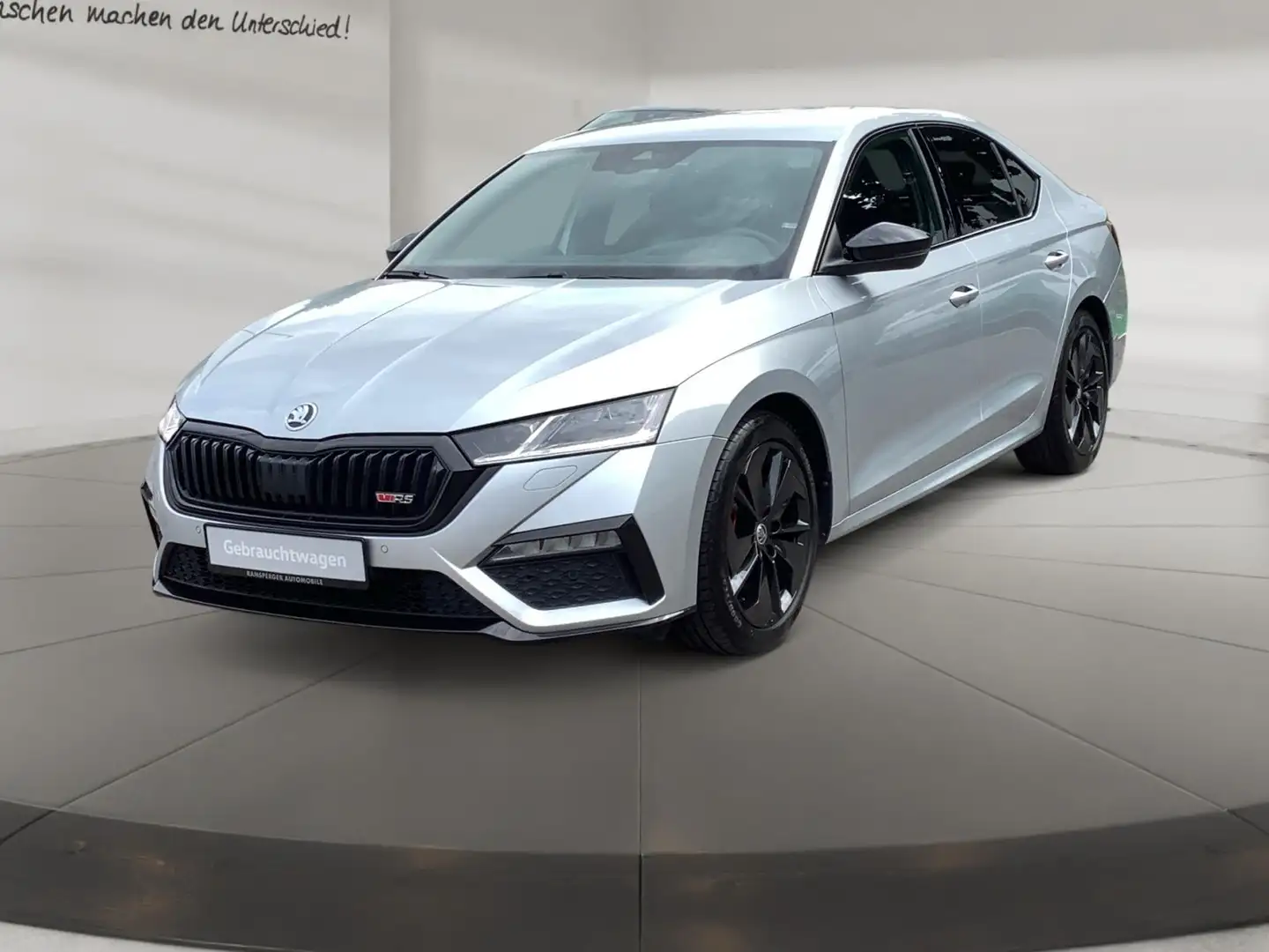 Skoda Octavia 2.0 TDI DSG RS GRA Navi Matrix SHZ PDC Silber - 2