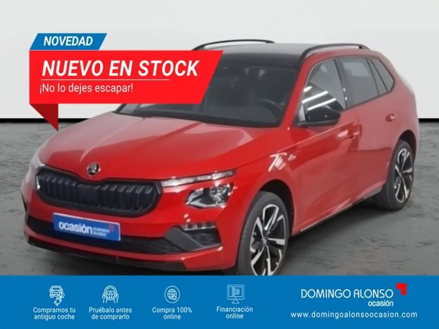 Skoda Kamiq Monte Carlo Advanced 1.0 TSI 85kW (116 CV) Manual Rojo - 1