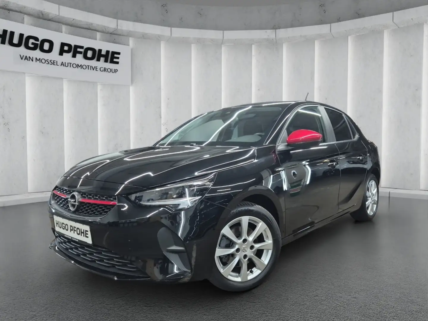 Opel Corsa F 1.2 Edition SHZ Navi ACC Kam. PDC Zwart - 1