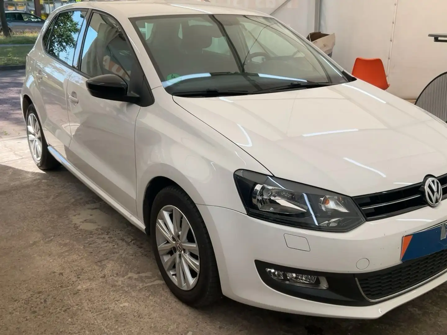Volkswagen Polo V Style BlueMotion/BMT 2HAND/PDC/KLIMA/SHZ Wit - 2
