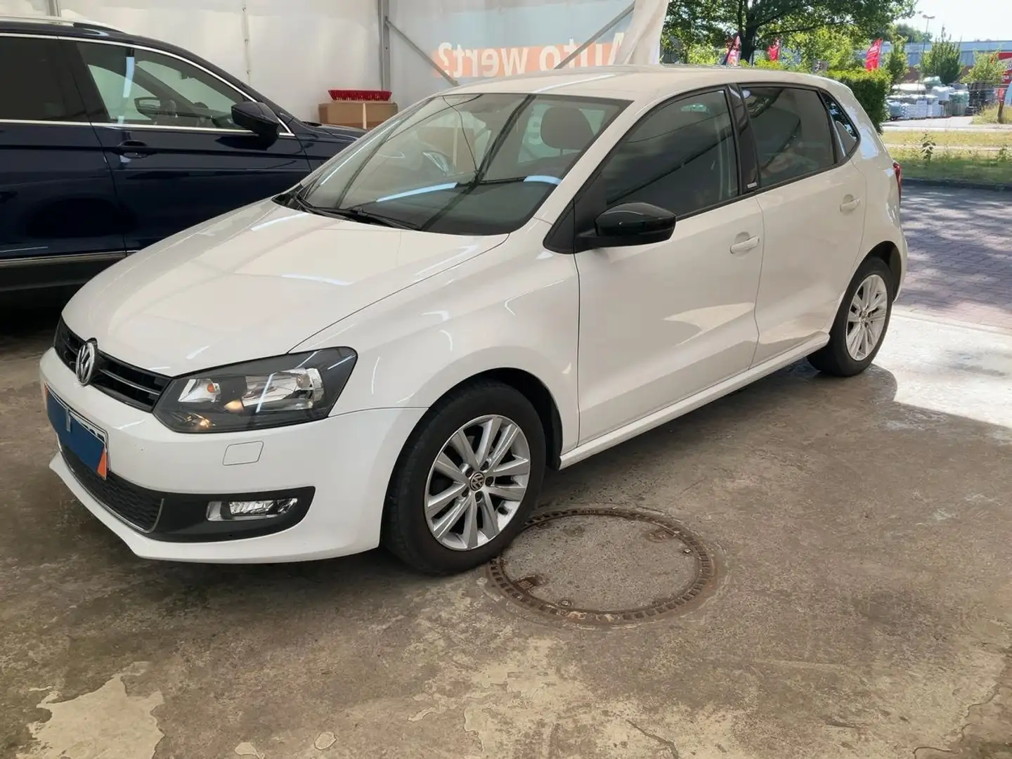 Volkswagen Polo V Style BlueMotion/BMT 2HAND/PDC/KLIMA/SHZ Wit - 1