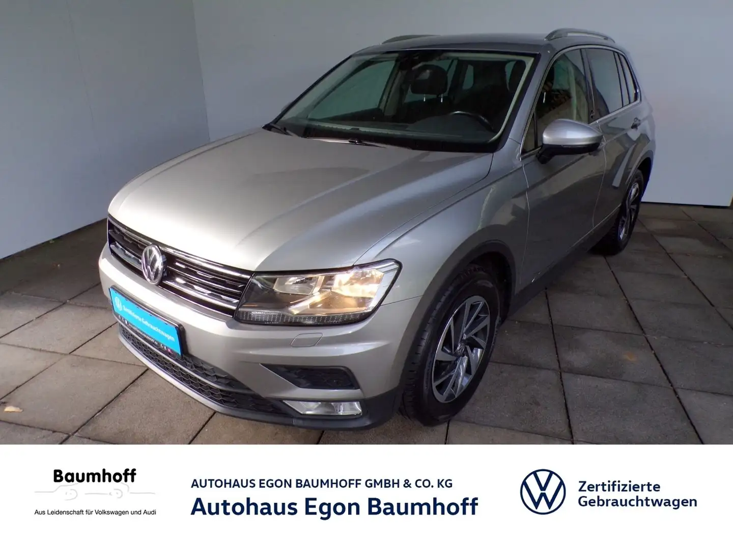 Volkswagen Tiguan TIGUAN 2.0 TDI SOUND / AHK+NAVI+ACC+SITZHZG Silber - 1