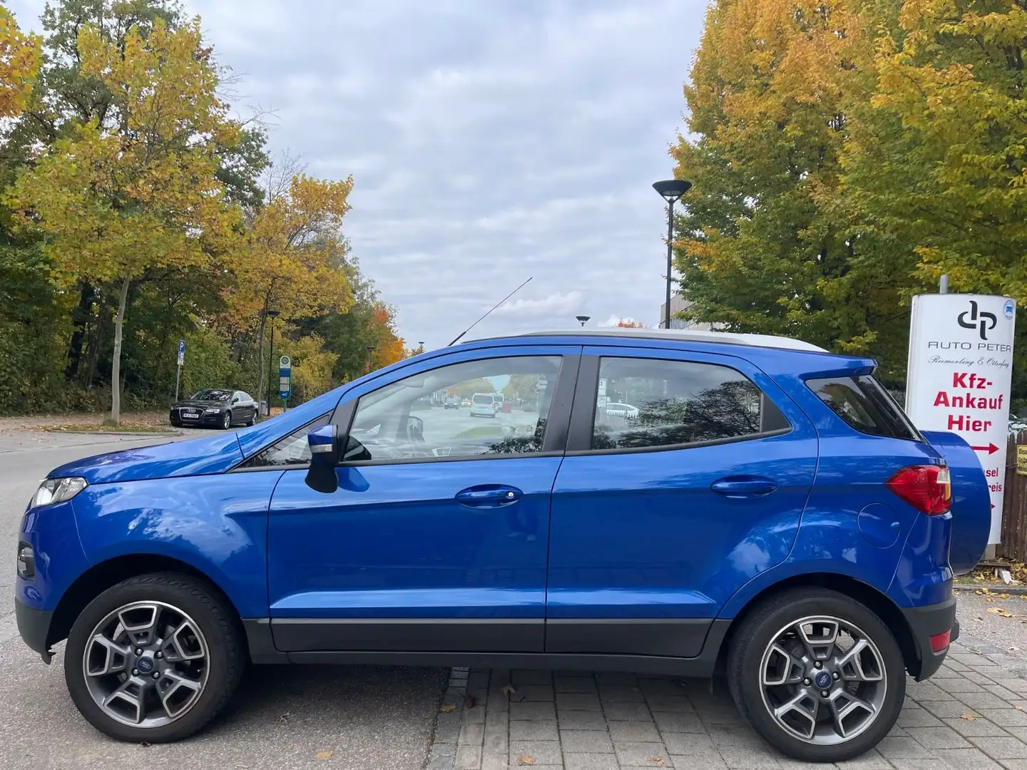Ford EcoSport Titanium Blau - 2