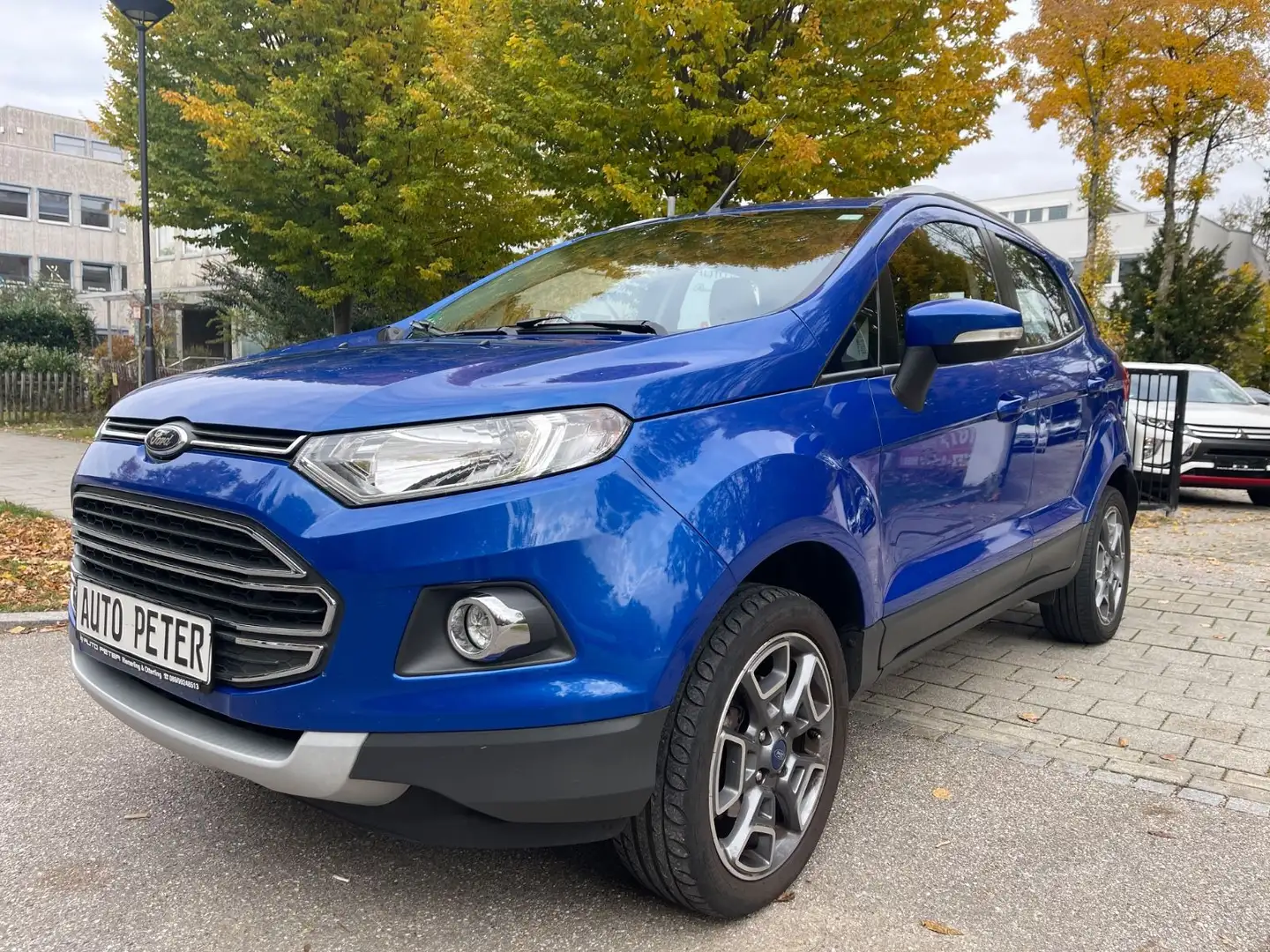 Ford EcoSport Titanium Blau - 1