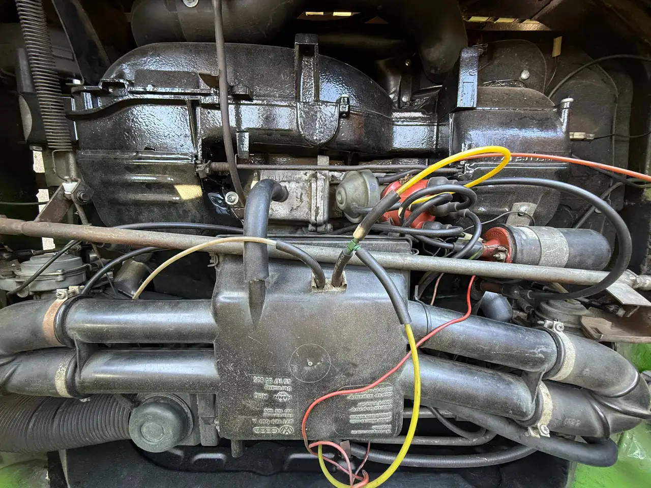 Volkswagen T3 Kombi Transporter, 2. Hand, Motor neu aufgebaut, Camper, foto 11
