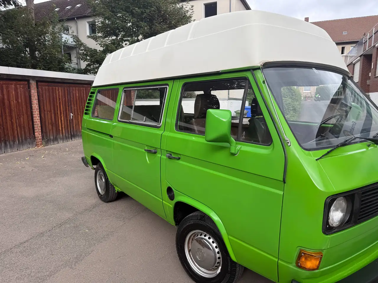 Volkswagen T3 Kombi Transporter, 2. Hand, Motor neu aufgebaut, Camper, foto 2