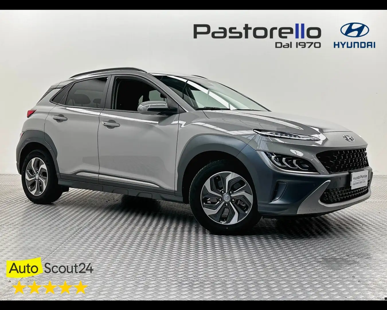 Hyundai KONA HEV 1.6 DCT XLine+ Grigio - 1