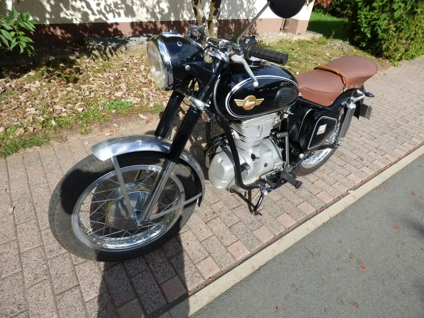 Simson AWO 425 Sport Zwart - 2