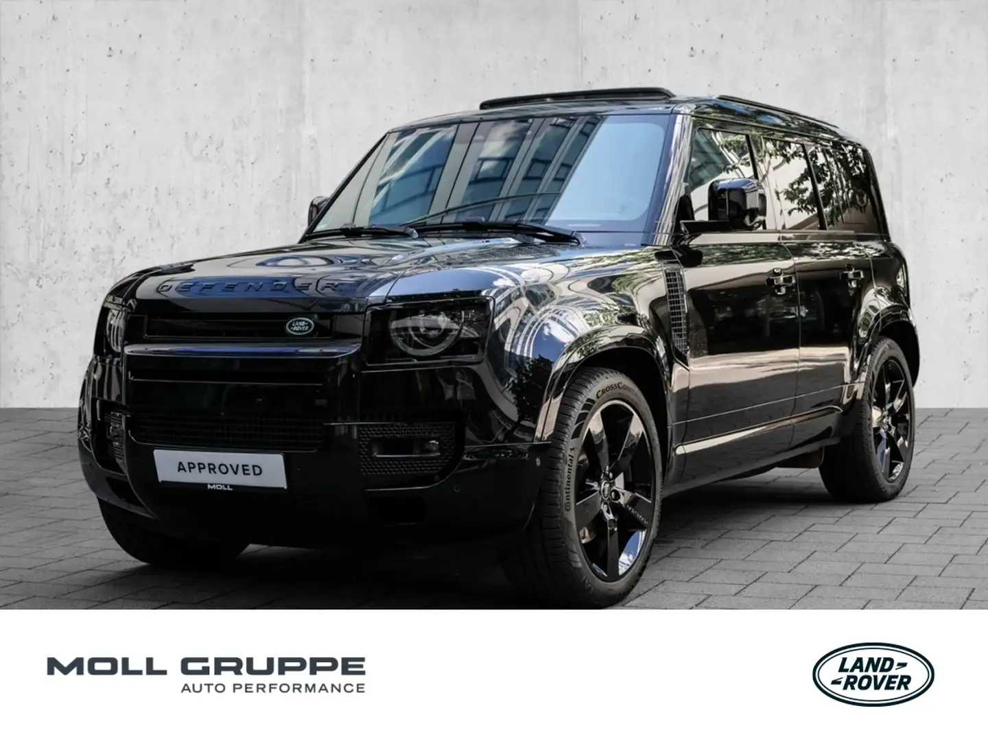 Land Rover Defender 110 D300 Schwarz - 1