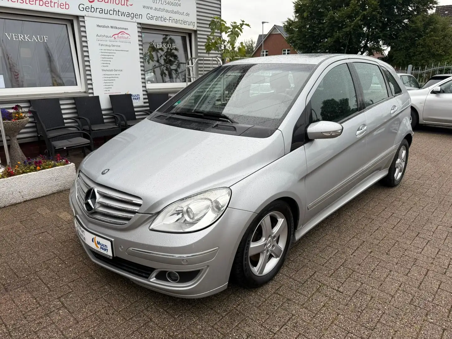 Mercedes-Benz B 200 CDI*3.HAND*KLIMA*LAMMELN-DACH*TEMPO*EURO 4 Silber - 2